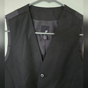 J. Ferrar | Black 5 Button Vest Size Small
